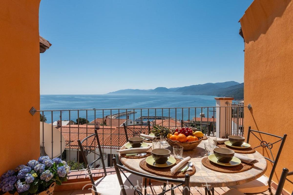 Casa Con Vista Mare Villa Cala Gonone Bagian luar foto