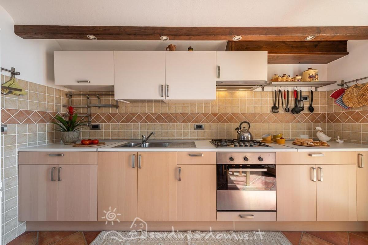 Casa Con Vista Mare Villa Cala Gonone Bagian luar foto